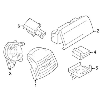 Ford OE - Restraint Systems - Air Bag Components