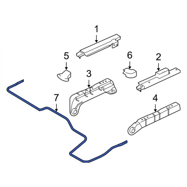 Seat Track Adjust Handle