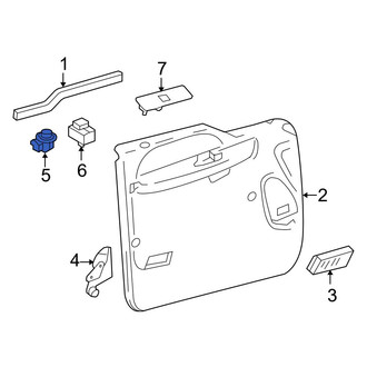 Ford OE - Front Door Mirror Switch