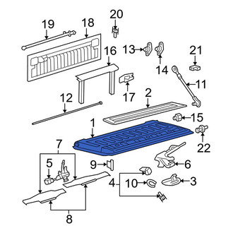 Ford OE - Rear Tailgate