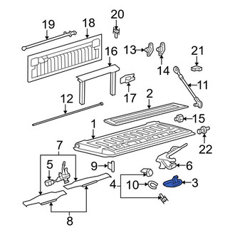Ford OE - Rear Tailgate Handle