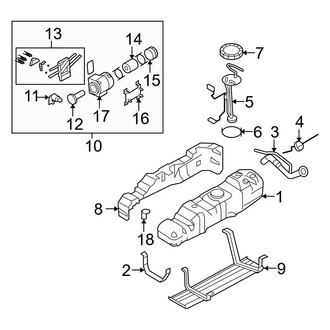 Ford OE - Fuel System Components (Crew Cab 6.4L)
