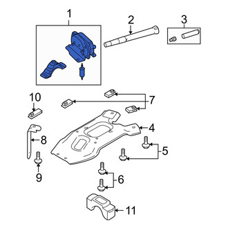 Ford OE - Spare Tire Hoist