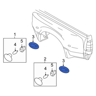 Ford OE - Side Marker Light Clip