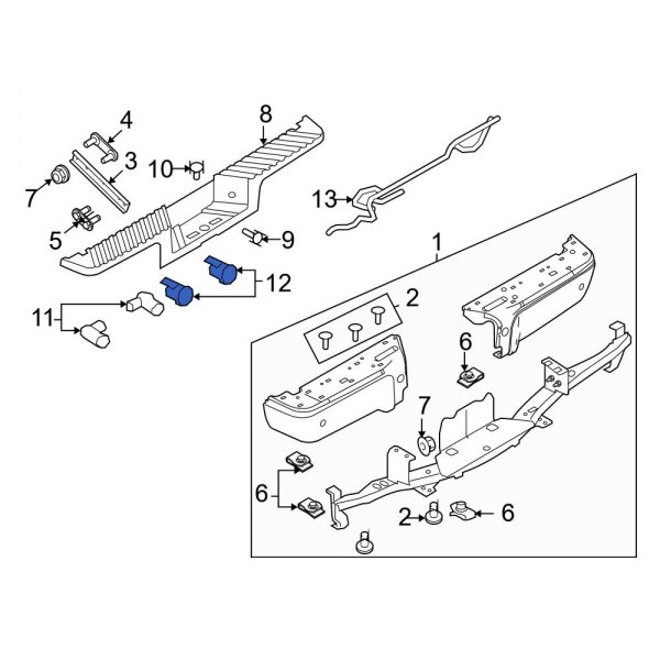 Parking Aid Sensor Housing