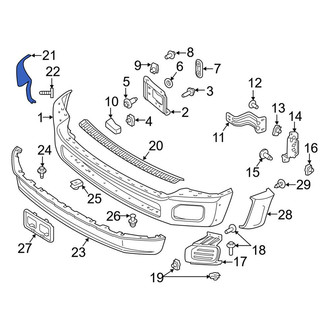 Ford OE - Front Right Bumper Trim