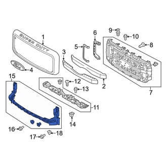 Ford OE - Lower Grille Reinforcement