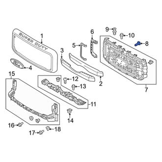 Ford OE - Grille Rivet