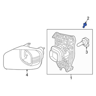 Ford OE - Bumper Face Bar Mount Bolt