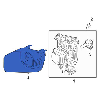 Ford OE - Front Left Fog Light Trim
