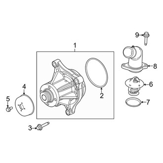 Ford OE - Cooling - Water Pump (6.2L)