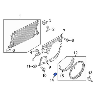 Ford OE - Steering Column Nut