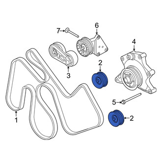 Ford OE - Accessory Drive Belt Idler Pulley