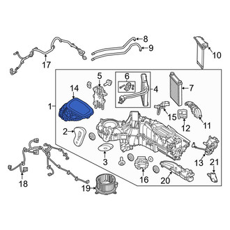Ford OE - Instrument Panel Air Duct