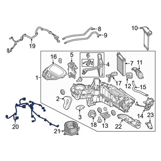 Ford OE - HVAC System Wiring Harness