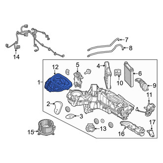 Ford OE - Instrument Panel Air Duct