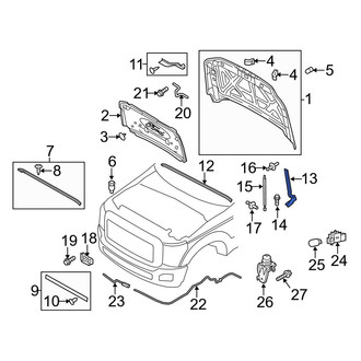 Ford OE - Front Left Hood Hinge