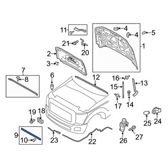 Ford OE - Hood Seal