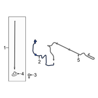 Ford OE - Radio Antenna Base