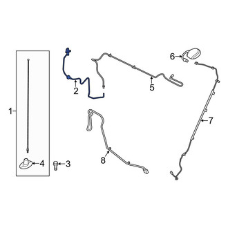 Ford OE - Radio Antenna Base