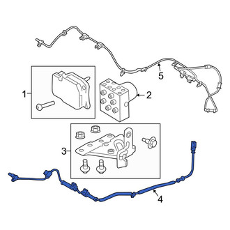 Ford OE - Front ABS Wheel Speed Sensor