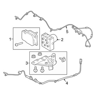 Ford OE - Electrical - ABS Components (Crew Cab)