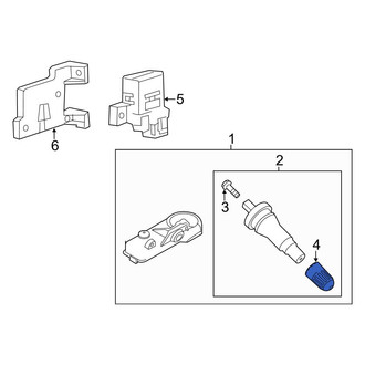Ford OE - Tire Valve Stem Cap