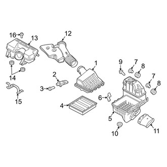 Ford OE - Engine - Air Intake (6.2L)
