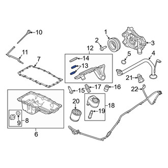 Ford OE - Upper Engine Coolant Thermostat Housing Seal