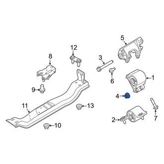 Ford OE - Automatic Transmission Mount Nut