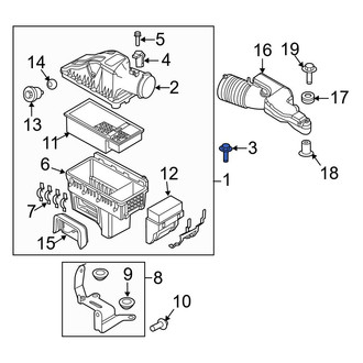 Ford OE - Air Cleaner Cover Bolt