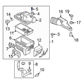 Ford OE - Mass Air Flow Sensor Bolt