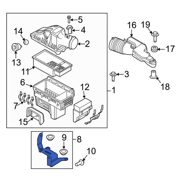 Air Cleaner Bracket