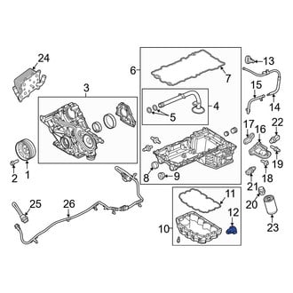 Ford OE - Engine Oil Drain Plug