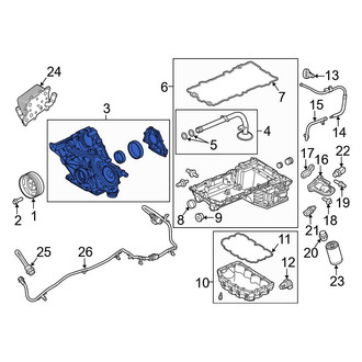 Ford OE - Engine Timing Cover