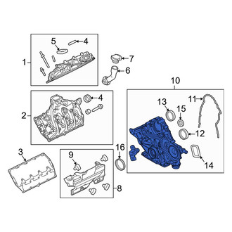 Ford OE - Engine Timing Cover