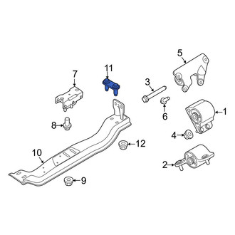 Ford OE - Transmission Crossmember Bolt