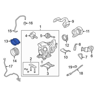 Ford OE - Upper Intercooler Pipe