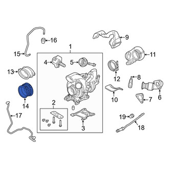 Ford OE - Lower Intercooler Pipe