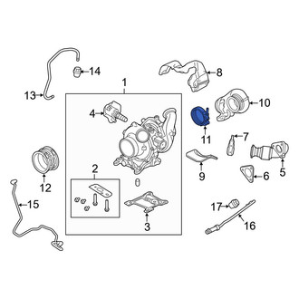 Ford OE - Intercooler Pipe Clamp