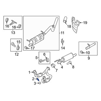 Ford OE - Catalytic Converter Stud