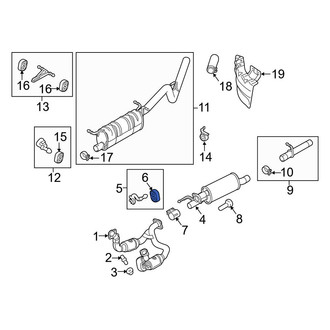 Ford OE - Exhaust System Hanger