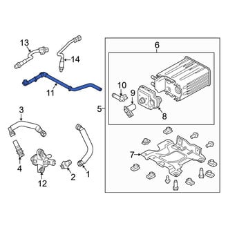 Ford OE - Evaporative Emissions System Lines