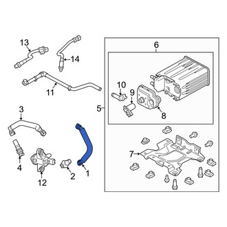 Ford OE - PCV Valve Hose