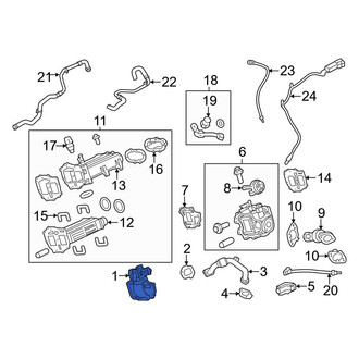 Ford OE - Exhaust Gas Recirculation (EGR) Valve