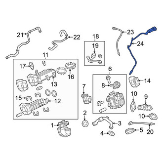 Ford OE - Front Nitrogen Oxide (NOx) Sensor