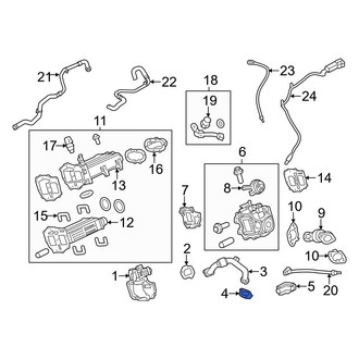 Ford OE - Exhaust Gas Recirculation (EGR) Tube Gasket