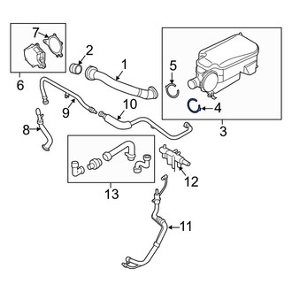 Ford OE - Vapor Canister Purge Valve Assembly Gasket