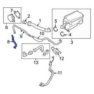 Ford OE - Vacuum Hose