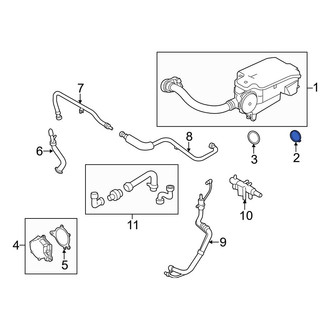 Ford OE - Vapor Canister Purge Valve Assembly Gasket